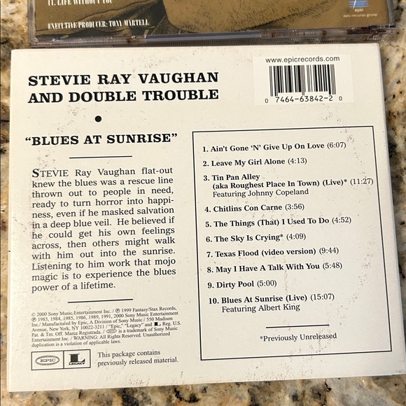 Stevie Ray Vaughan 3 CD Collection - Picture 8 of 16